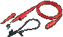 fluke-vps212r-voltage-probe-set-200-mhz-red-2-5m